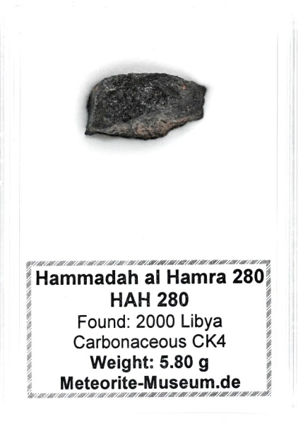 HaH 280 Meteorit - 5,80 g