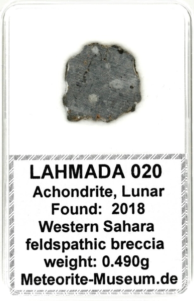 Lahmada 020 Mond Meteorit - 0,490 g