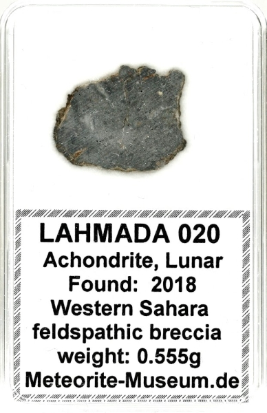 Lahmada 020 Mond Meteorit - 0,555 g