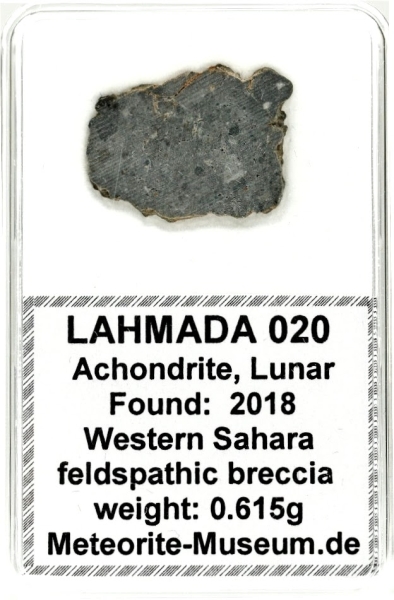 Lahmada 020 Mond Meteorit - 0,615 g