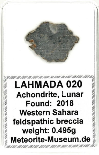 Lahmada 020 Mond Meteorit - 0,495 g