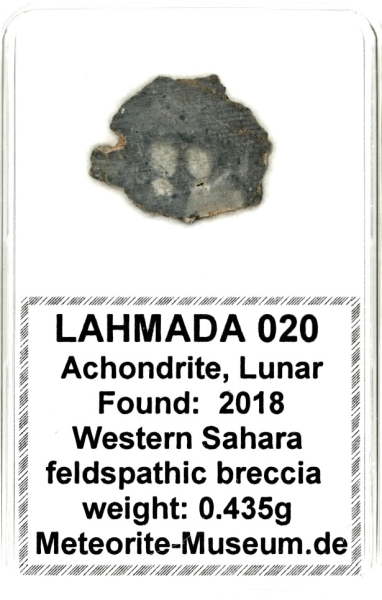 Lahmada 020 Mond Meteorit - 0,435 g